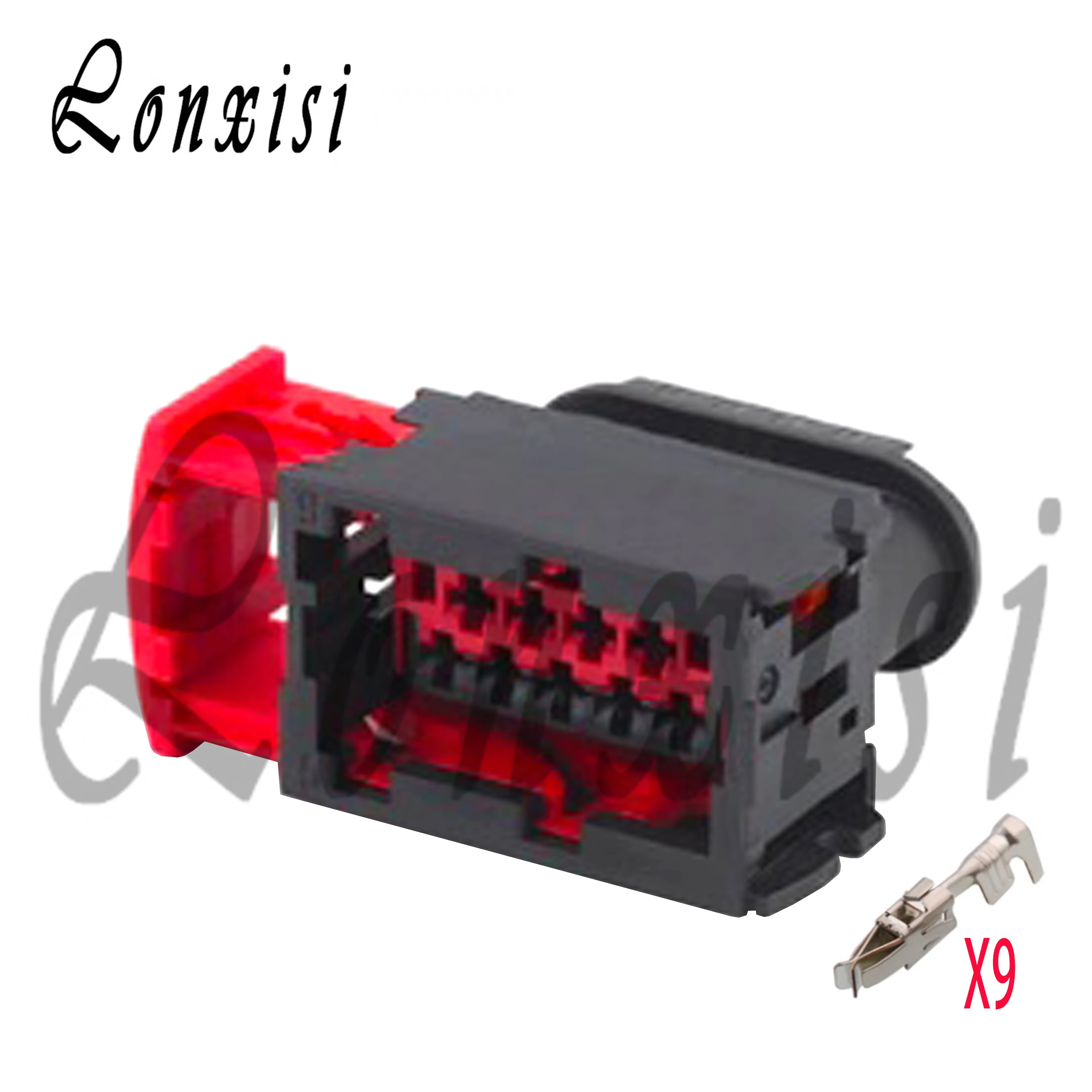 

1 Set 9 Pin 953482-1 Compatible With Peugeot 307 207 Headlight Plug 206 Citroen C2 Triumph C4 Sega Headlight