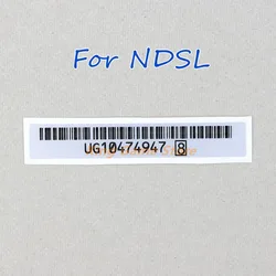 20pcs/lot Replacement For NDSL Serial Number Back Sticker Label Bar Code For 3DS 3DSXL NEW 3DSXL NDSIXL Controller Universally