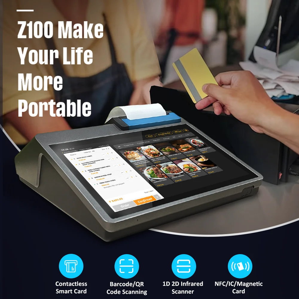 

POS-терминал Z100 AIoT: Устройство для подключения умных полок и датчиков в современных автоматизированных продуктовых магазинах
