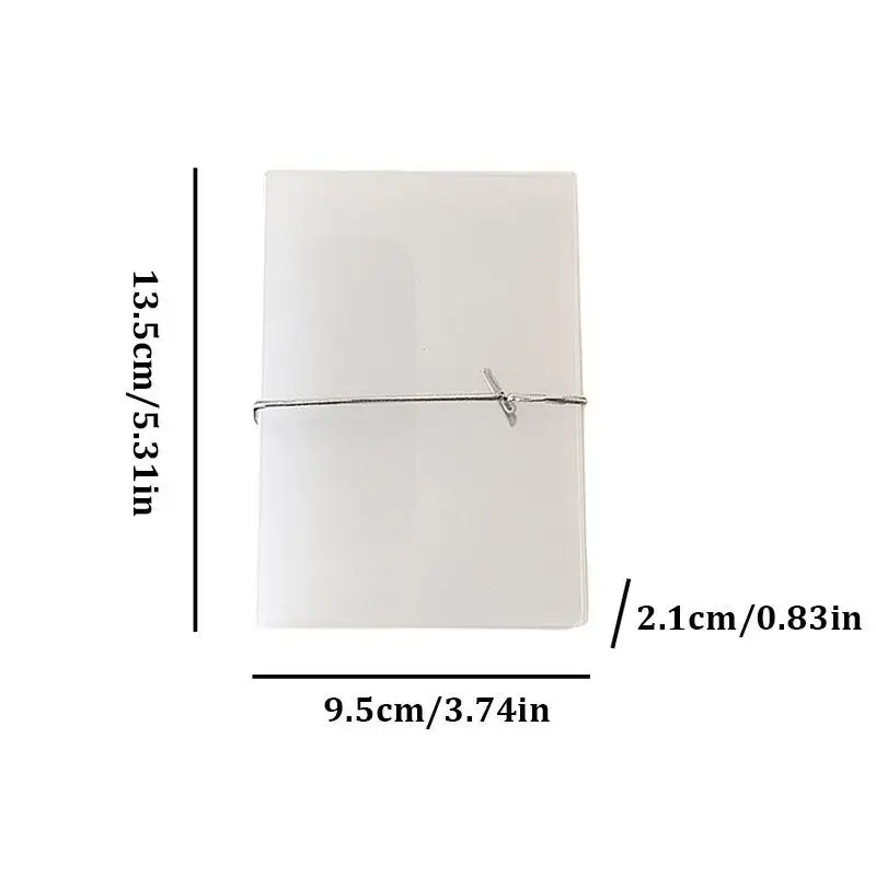Матовый ящик для хранения фотокарточек с веревкой, держатель для дизайна ногтей, M5, органайзер для ноутбука, портативный альбом, маникюрный инструмент «сделай сам»