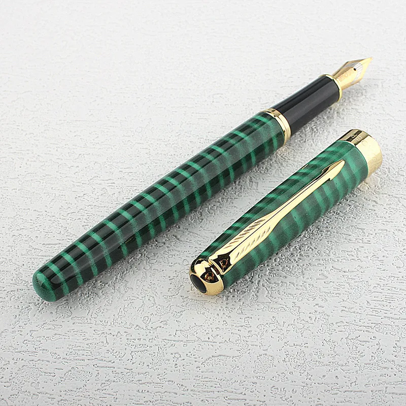 Imagem -02 - Bange Verde Fountain Pen Nib Papelaria Estudante Escritório Material Escolar 0.5 mm Alta Qualidade