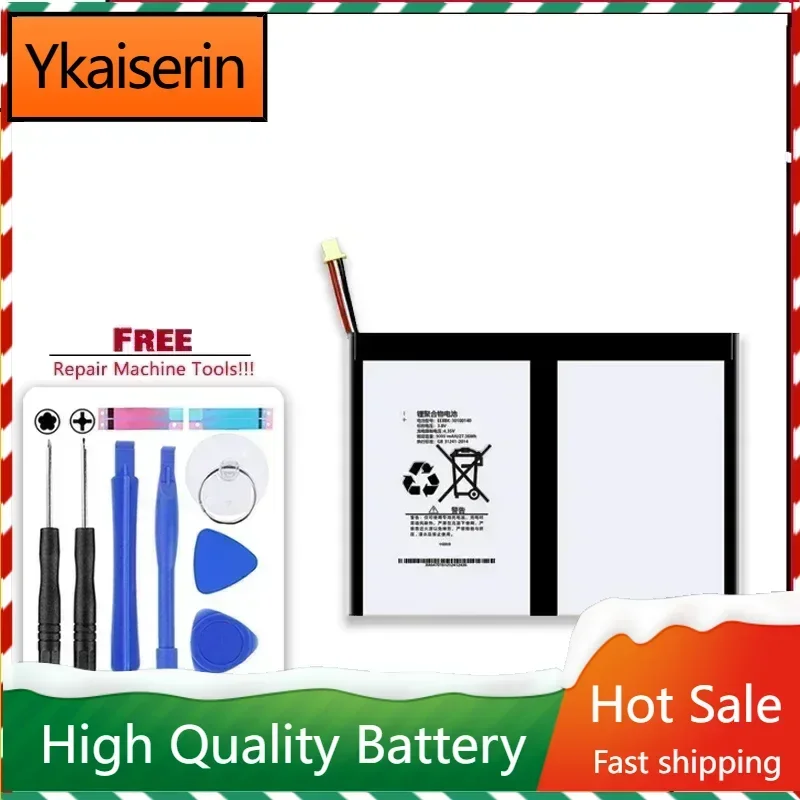 9000mAh YKaiserin Battery T40Plus for Teclast T40 Plus/T40 Pro T40Pro Tablet Battery 5 Wire Plug Batteries + Track NO