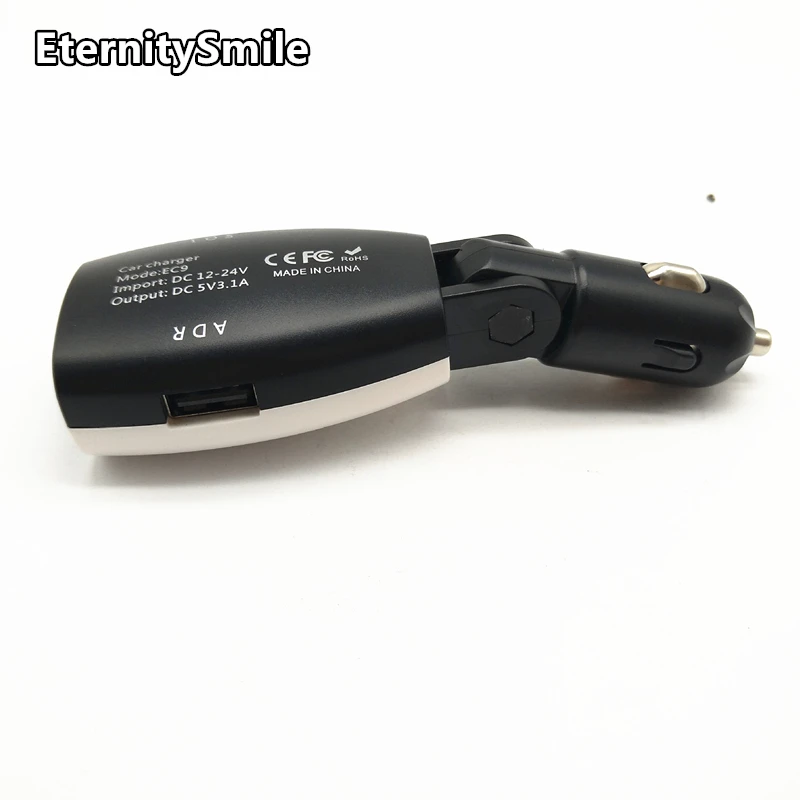 Digital Car Charger with LED Voltage and Current Display Car Charger 3.1A Dual USB Car Charger