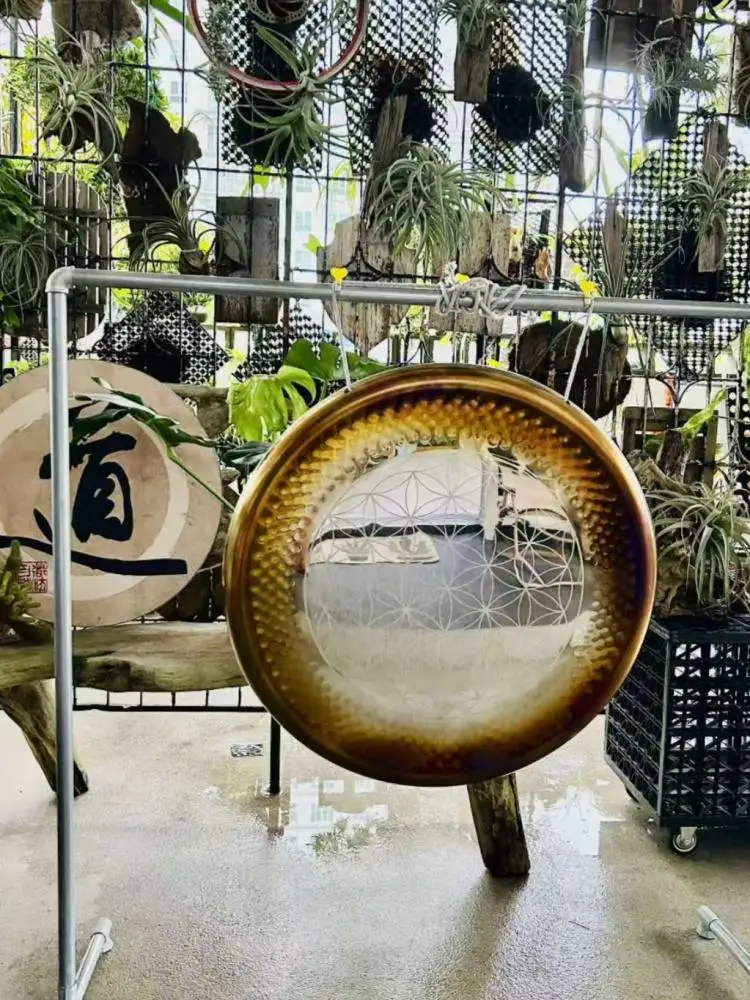 Arborea Sound Healing Gongs-Customized Nickel Alloy Gong Mirror Gong 18