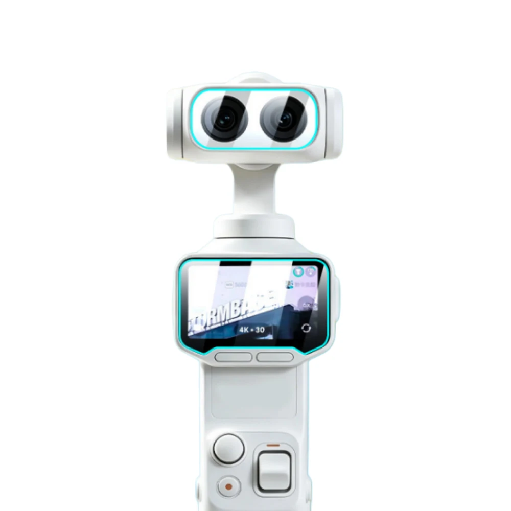 Protection d'écran pour Insta360 Luna Ultra, film protecteur en verre trempé haute clarté, dureté 9H, anti-rayures, anti-reflets