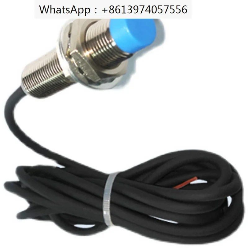 12mm cylindrical long-distance metal proximity switch sensor with three wire DC normally open PNP/NPN output