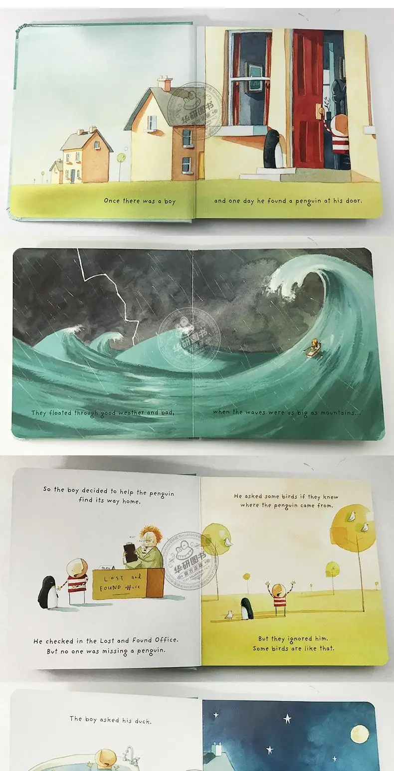 Lost and Found, Oliver Jeffers, Baby Children's books aged 1 2 3, English picture book, 9780007549238