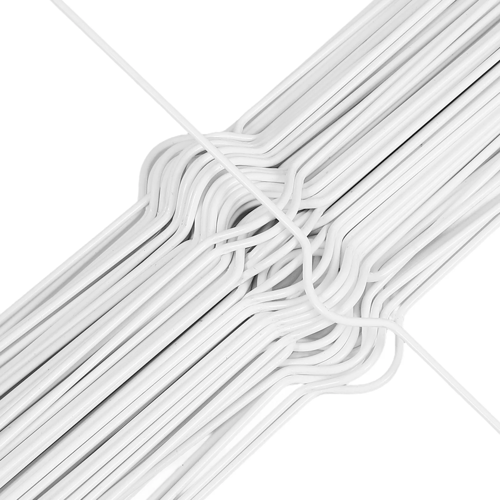 

Iron 100Pcs 20CM Hanging Calendar Hooks White Binder Hanger for Plasterboard Walls DIY Flexible Calendar Mount Small Hooks