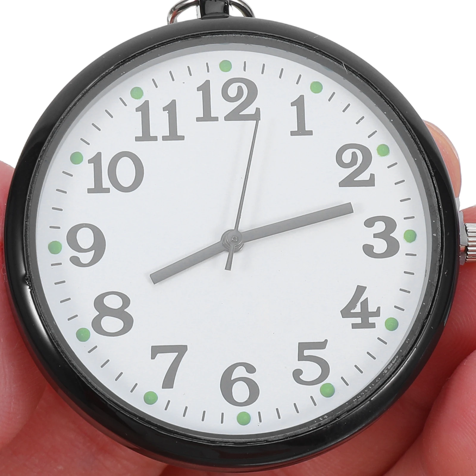 Nurse Pocket Watch Lightweight Quartz Fob Clip on Badge Nursing Essentials Small Portable Watch for Students Medical