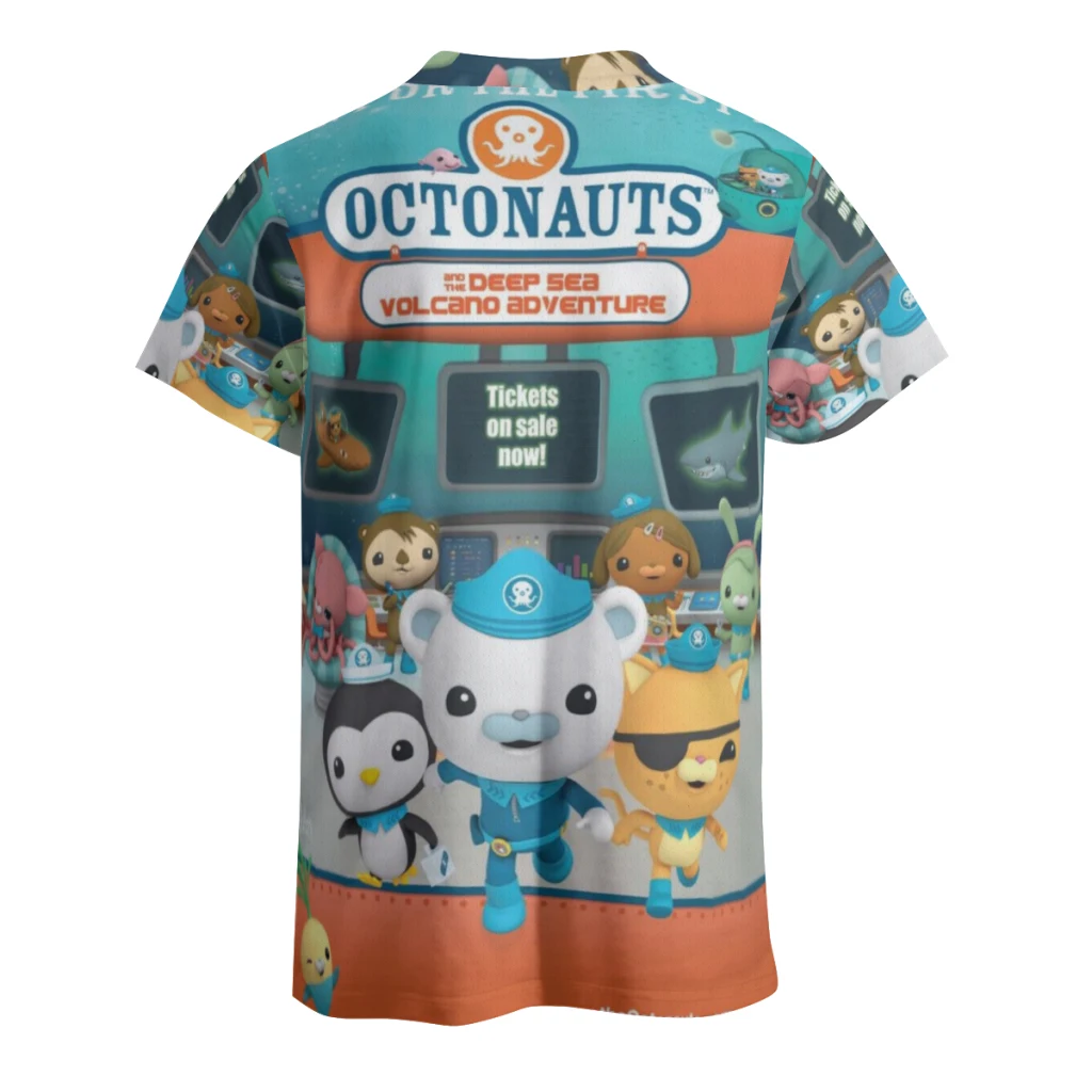 The Octonauts T Shirt Men Women Summer O-neck Cotton Short Sleeve T-shirts Clothes Clothing Tee