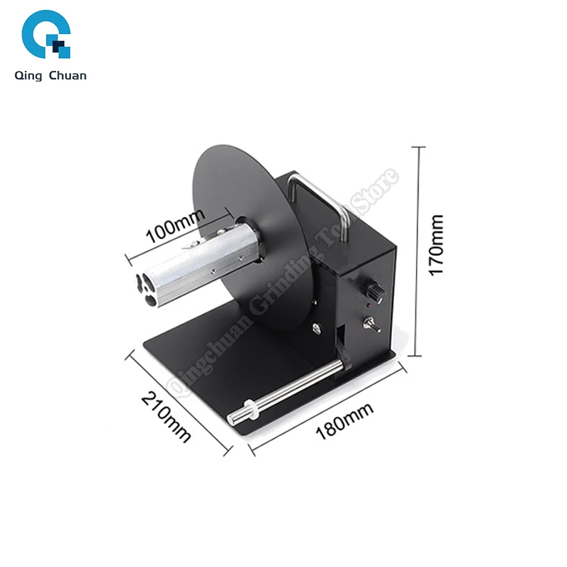 Automatic Label Rewinder Tag Bar Code Barcode Rewinder Bidirectional Paper Roll Machine Winder
