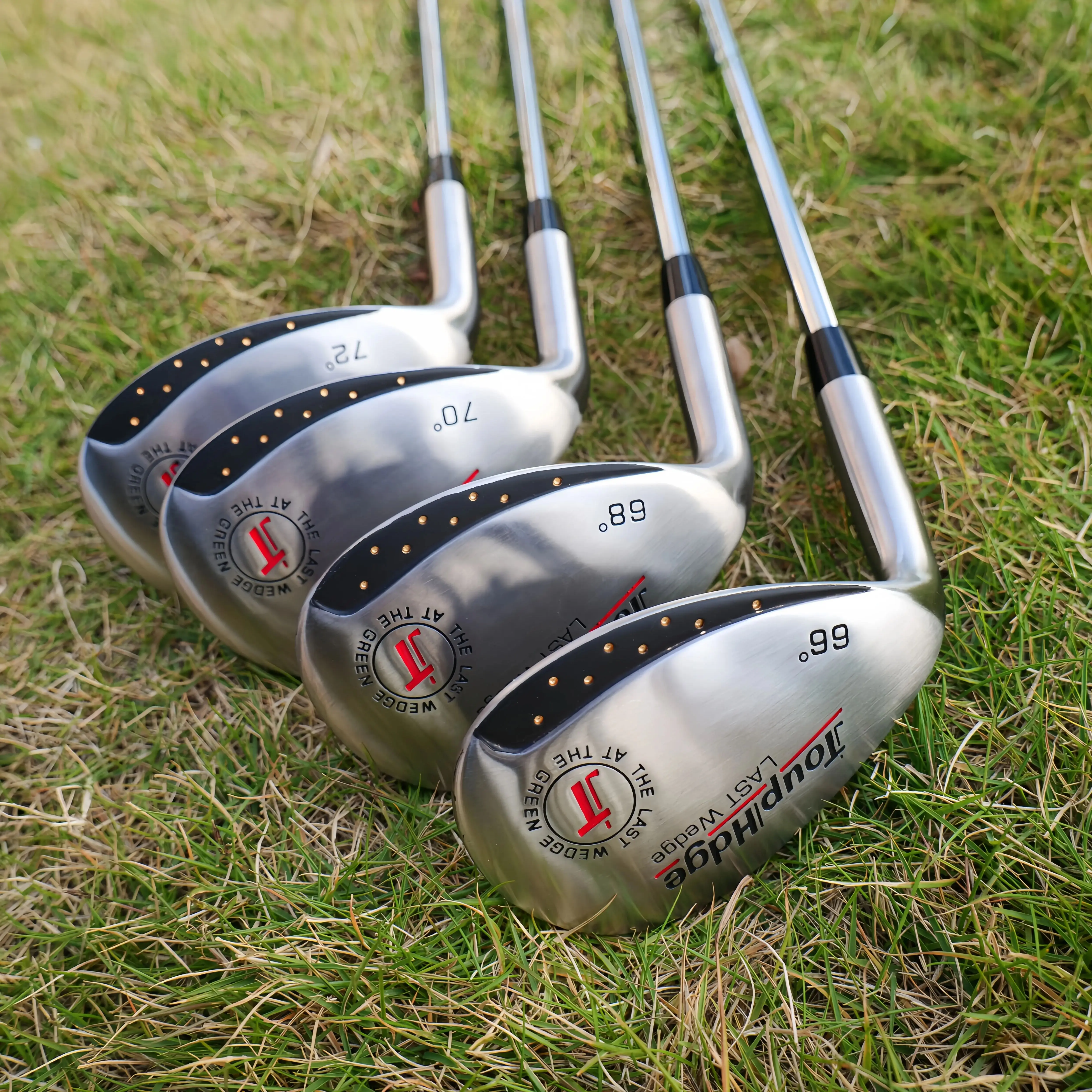 Left-Handed Golf Club Toup Hdge Blade Wedge Full Loft Range for Bunker Flops and Greenside Shots/Solid Strike Feel and Feedback