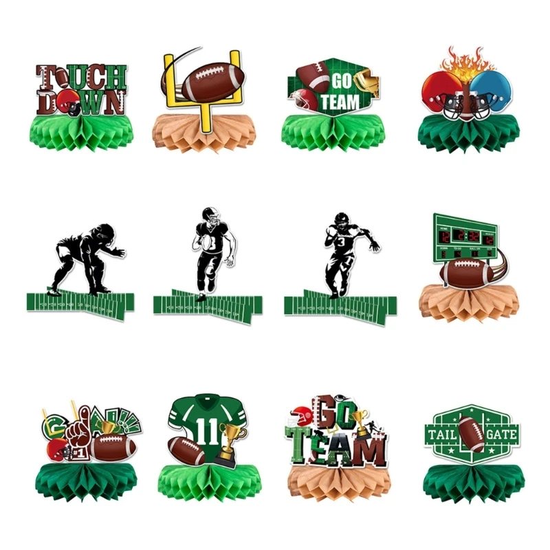 

Pack Of 9 Stylish Honeycomb Super Bowls Table Display Decorations For Gatherings 45BE