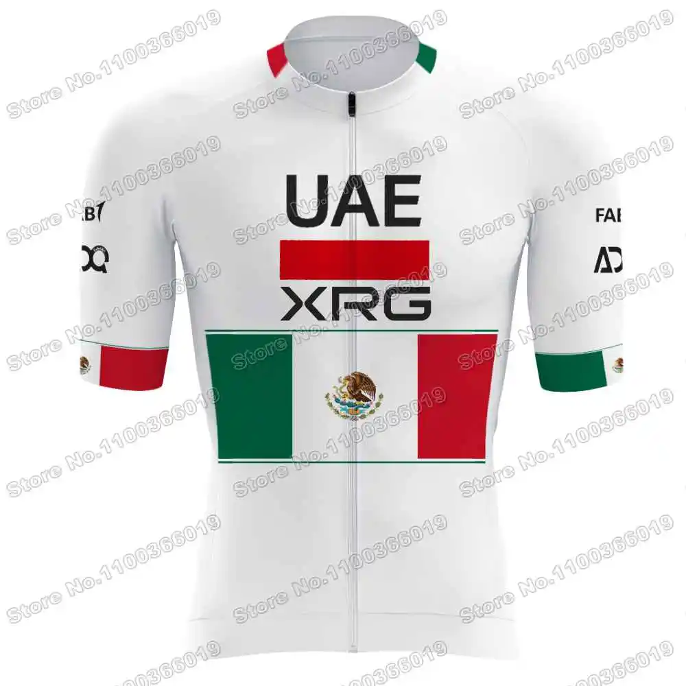 2026 إسحاق ديل تورو روميرو المكسيك-بطل الدراجات جيرسي مجموعة الإمارات العربية المتحدة فريق الدراجات ملابس الرجال الطريق دراجة قمصان دعوى مريلة السراويل