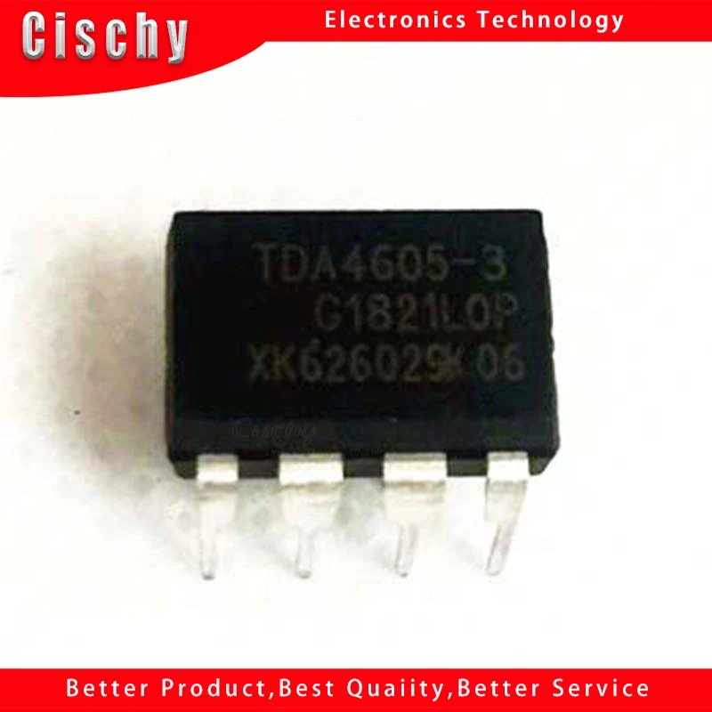 

10pcs/lot TDA4605-3 TDA4605-2 TDA4605 DIP-8 Power supply driving IC In Stock