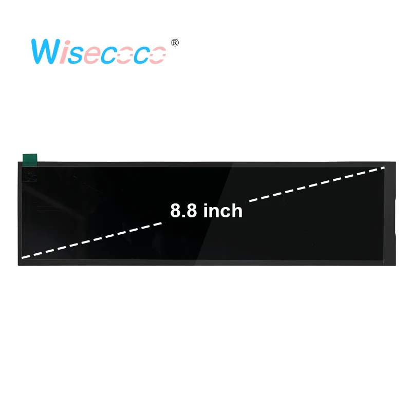 Wisecoco 8.8 بوصة شاشة ثانوية IPS 1920x480 شاشة الكريستال السائل شريط طويل وحدة المعالجة المركزية GPU مراقبة درجة الحرارة لراسبيري Pi Aida64
