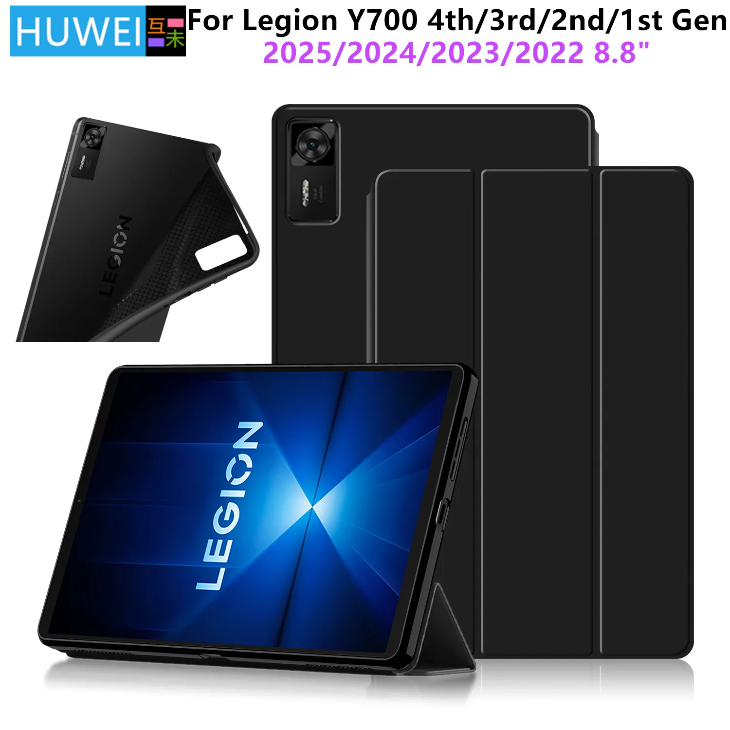 

Case For Lenovo Legion Y700 2025 Game Tablet Case Funda For LEGION Y700 4th 3rd 2nd Gen 8.8" TB322FC TB321FU TB320FC Cover Shell
