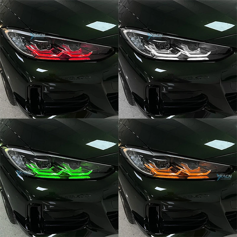 أصفر أحمر عيون الملاك DRL LED وحدة المجلس ل 21- 23 BMW M3 G80 G81 M4 G82 G83 4 سلسلة G22 G23 G26 النهار تشغيل رقاقة خفيفة