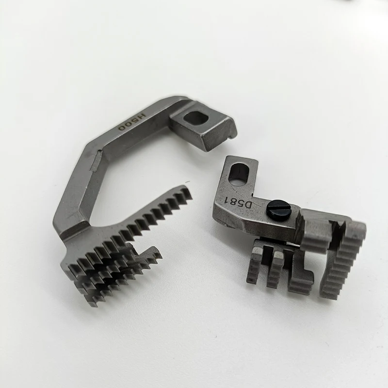 Piezas de máquina de coser, alimentación dental para perros H500 D581 SIRUBA 757-516M2, máquina de coser Overlock