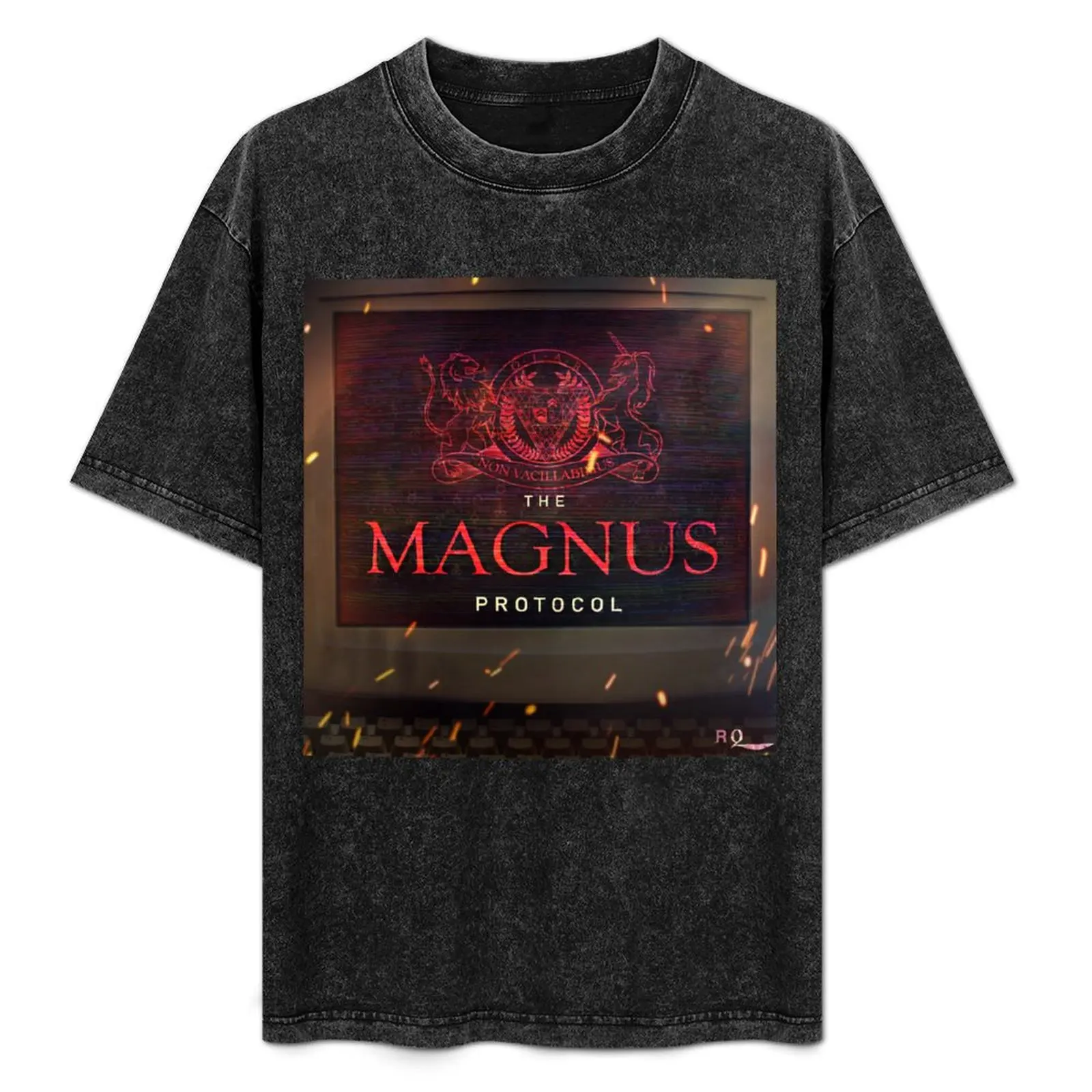 

The Magnus Protocol - Official Podcast Artwork T-Shirt Casual Soft Cotton Short Sleeve Tee