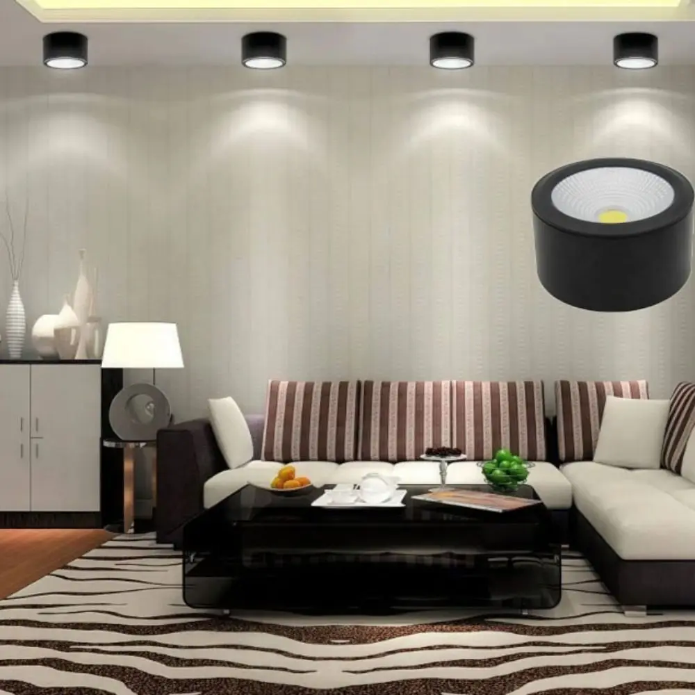 

Ultra Bright Surface Mounted LED Downlight Anti Glare Aluminum Surface Dimmable LED Downlight Spotlight Design High Quality