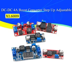 XL6009 4A Boost Converter Step Up Adjustable 15W 5-32V to 5-50V DC-DC Power Supply Module High Performance Low Ripple