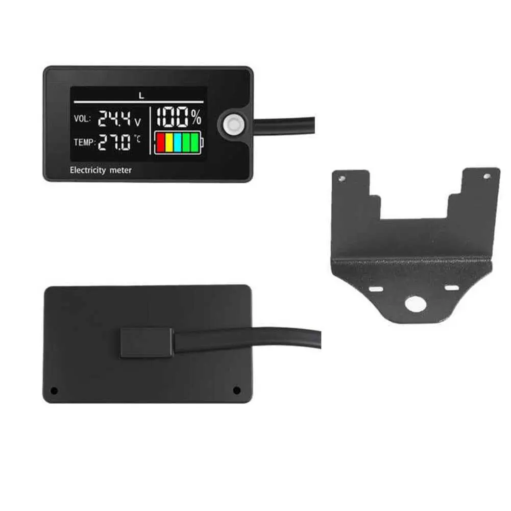 Battery Monitoring Device for Golf Cart RV Car Use Compatible with Ternary Lithium Lithium Iron Phosphate and Acid
