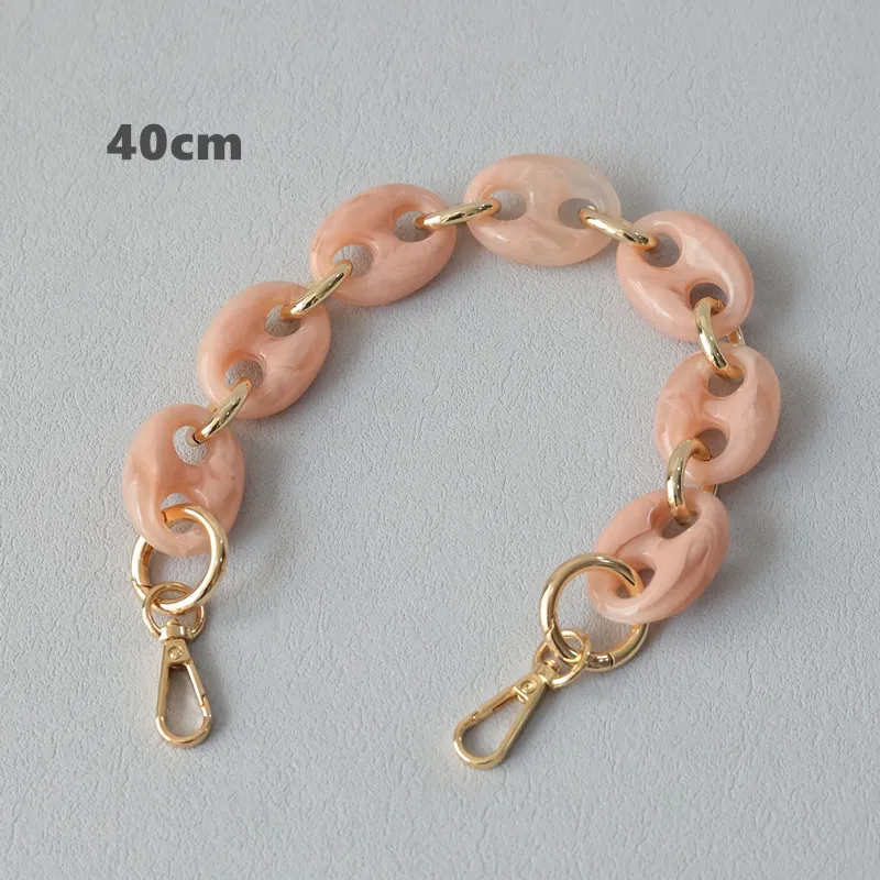 Neue Mode Damenhandtaschen-Accessoire Abnehmbare Ersatzteile Kette Candy Candy Riemen Damenhandtasche Metall-Schultergriff-Kette – Detail 19