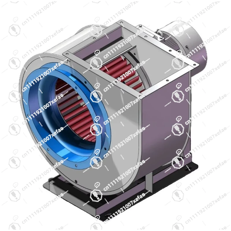 Heavy duty centrifugal fan 304 stainless steel wall fan AC 220V~ 240V 380V 330W 1500 cubic meters/h
