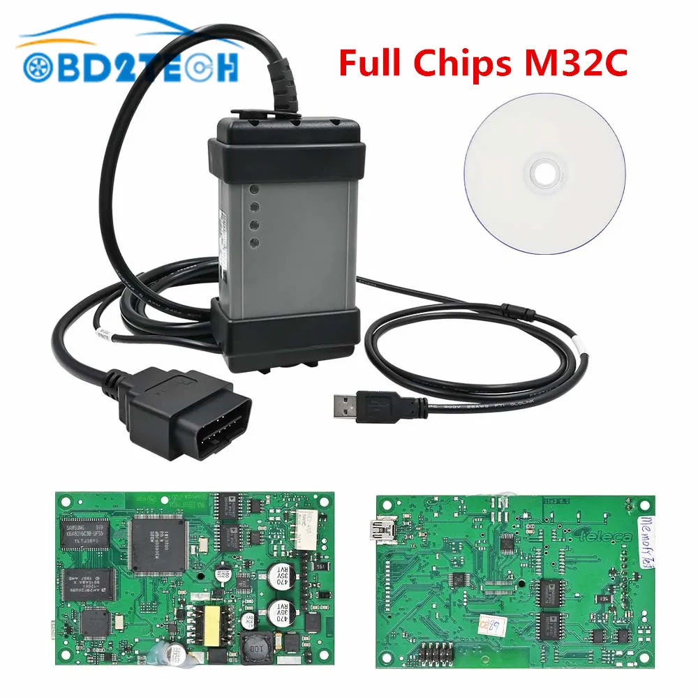 2024 Top M32C Full Chips 2015A Till 2016 Year Car Diagnostic Tool  2014D Pro OBD2 Scanner Multi-Languages