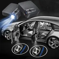 Car Door Led Welcome Projector Shadow Light For Hyundai Santa Fe Sonata Solaris Azera Creta I30 Ix25 Tucson IX35 Car Accessories