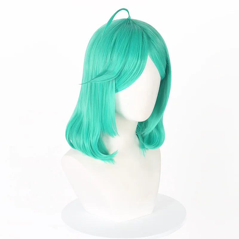อยากเป็นสาวน้อยเวทมนตร์ วิกผมคอสเพลย์น้องสาว สีเขียว อนิเมะ นีโม่
