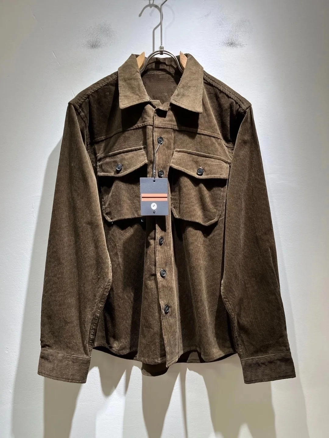 

European Sle Men's Long Sve Cotton irt Z Version Faion Classic Plaid Workwear ket Core Casual irt for Middle Age