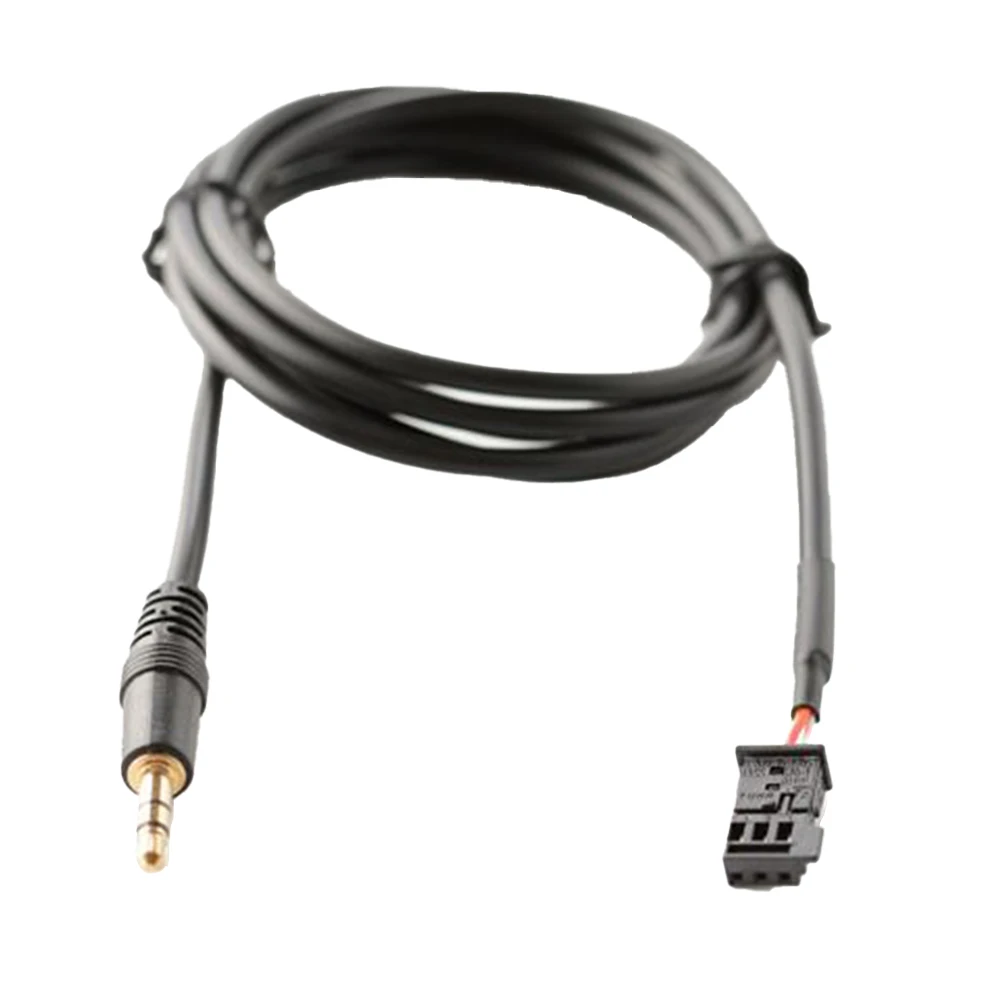 Car AUX Adapter Car Audio Cable Car Audio System Color Black Wear-resistant Easy To Use High Universality Light Weight