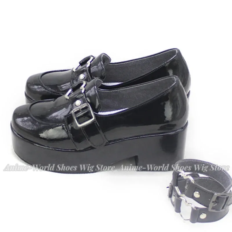 2025 11 حذاء كوسبلاي افتراضي على YouTube Makaino Ririmu باللون الأسود