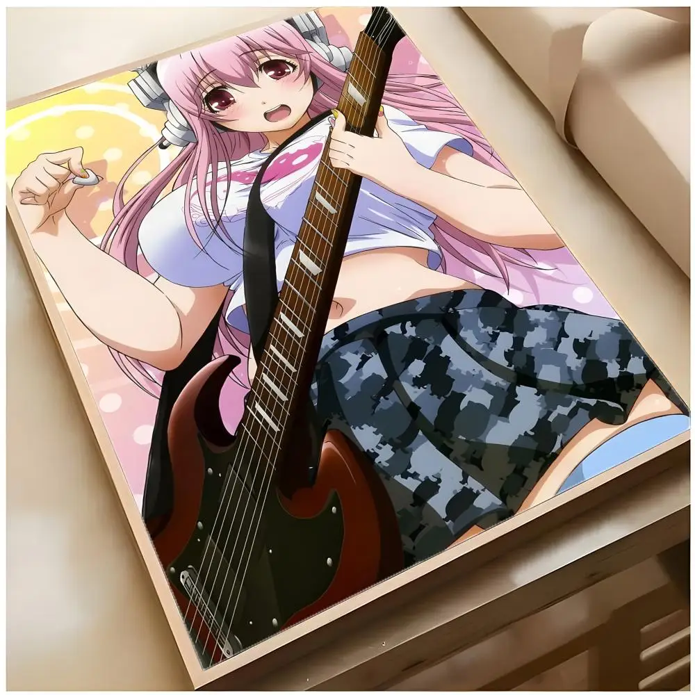 Niedlicher Anime-Charakter S-Super Sonico Poster Superior Home Space Pub Indoor Dekorative Kunst & Wohndekoration – Detail 20