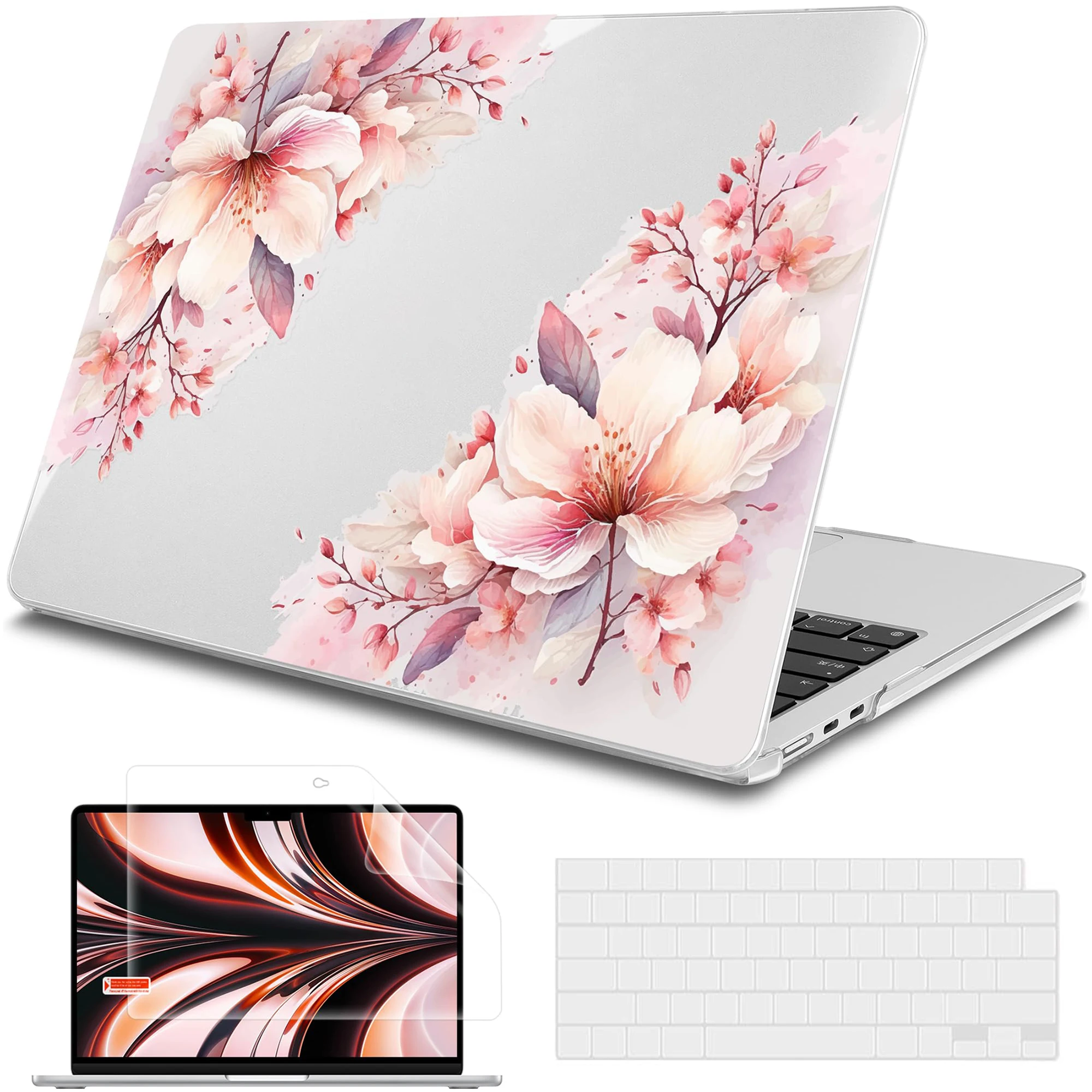 Laptop A2337 for Macbook Air 13 Case M1 M2 m3 13.6 15.3 Inch A2681 A3113 A2941 Cover 2021 2022 Shell Pro 14 16 A2992 A29912024
