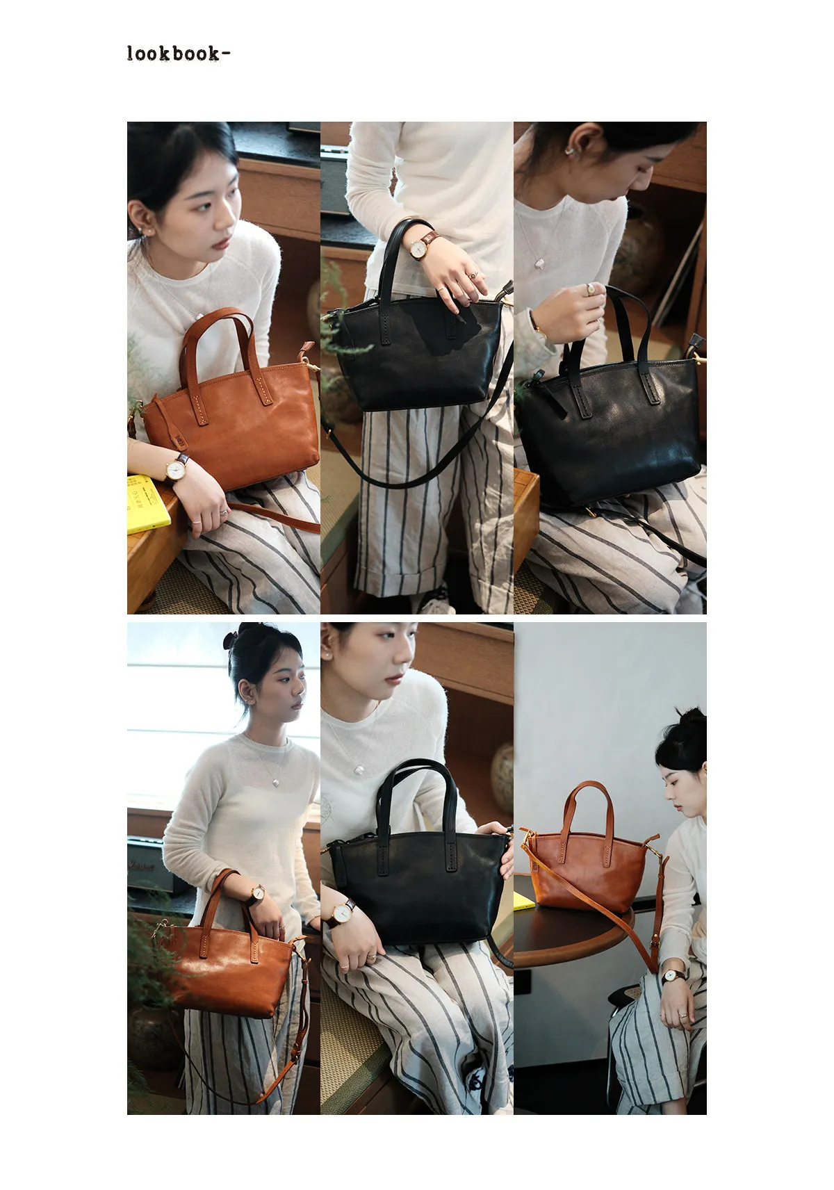 Hochwertige Damen-Handtasche aus echtem Leder, schlicht, lässig, für Wochenende, Party, luxuriös, handgefertigt, aus echtem Rindsleder. – Detail 2