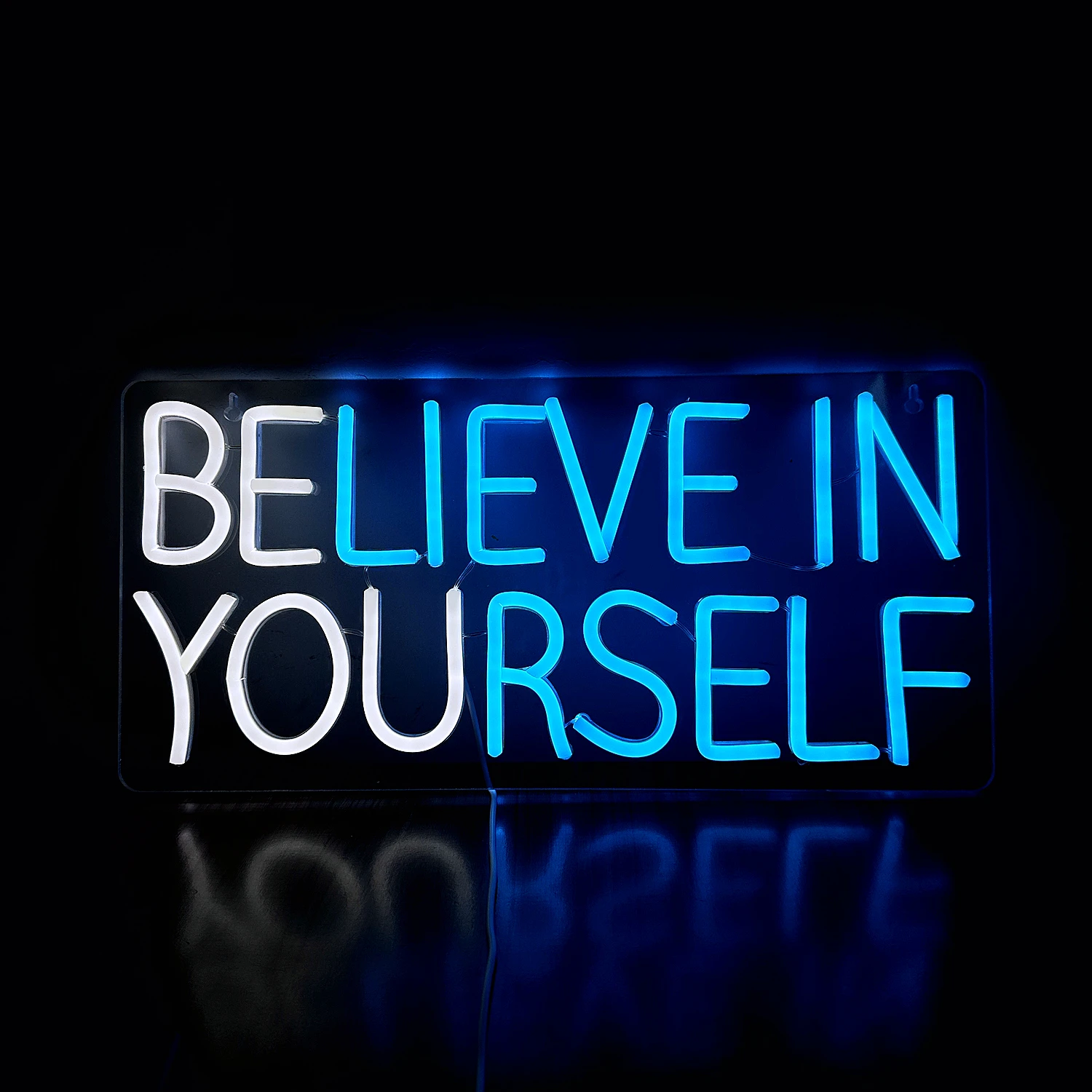 Believe In Yourself  Neon Sign LED Wall Decor USB Powered  Acrylic For Game Room Bedroom Kids Room  Party Decor Birthday Gifts