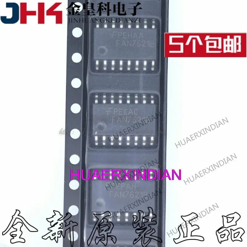 

10 шт. новый оригинальный FAN7621B Печатный FAN7621B SOP16