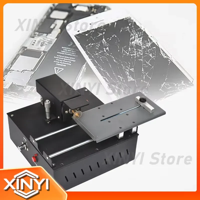for Samsung Edge for iPhone for Huawei Adjustable LCD Screen Cutting Machine Curved Flat Glass Separating Repair Tool