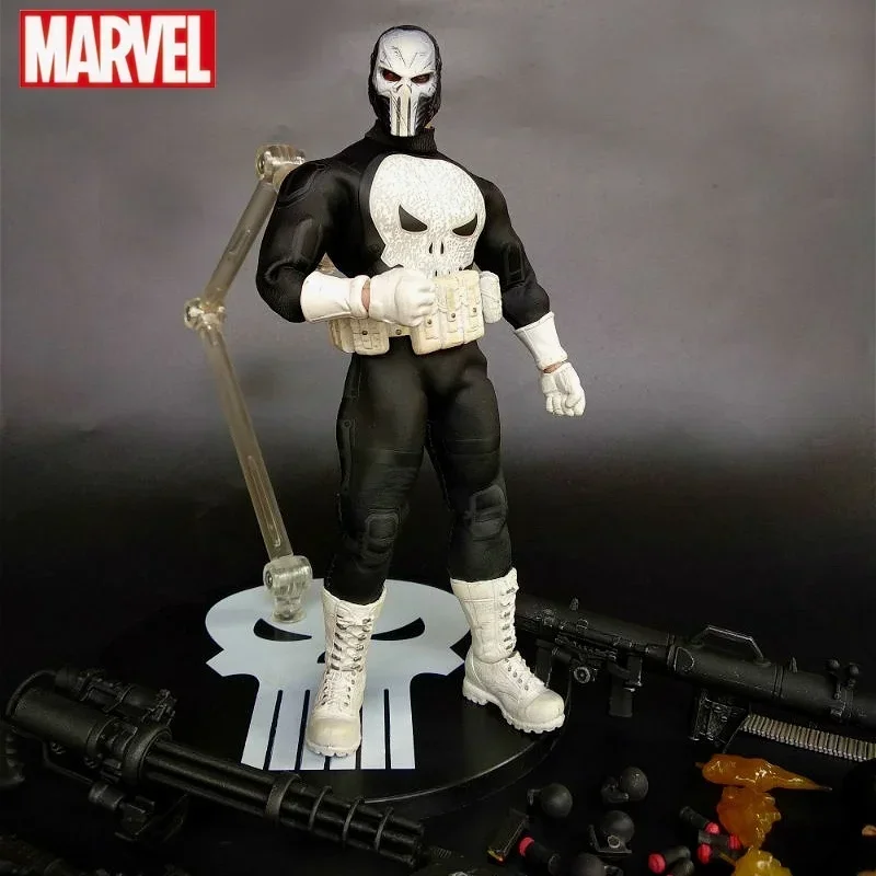 Mezco 1/12 Collectible Doll Frank Castle Battle Suit Complete Set Of 6-person Soldier Action Doll Halloween Christmas Gift Toys