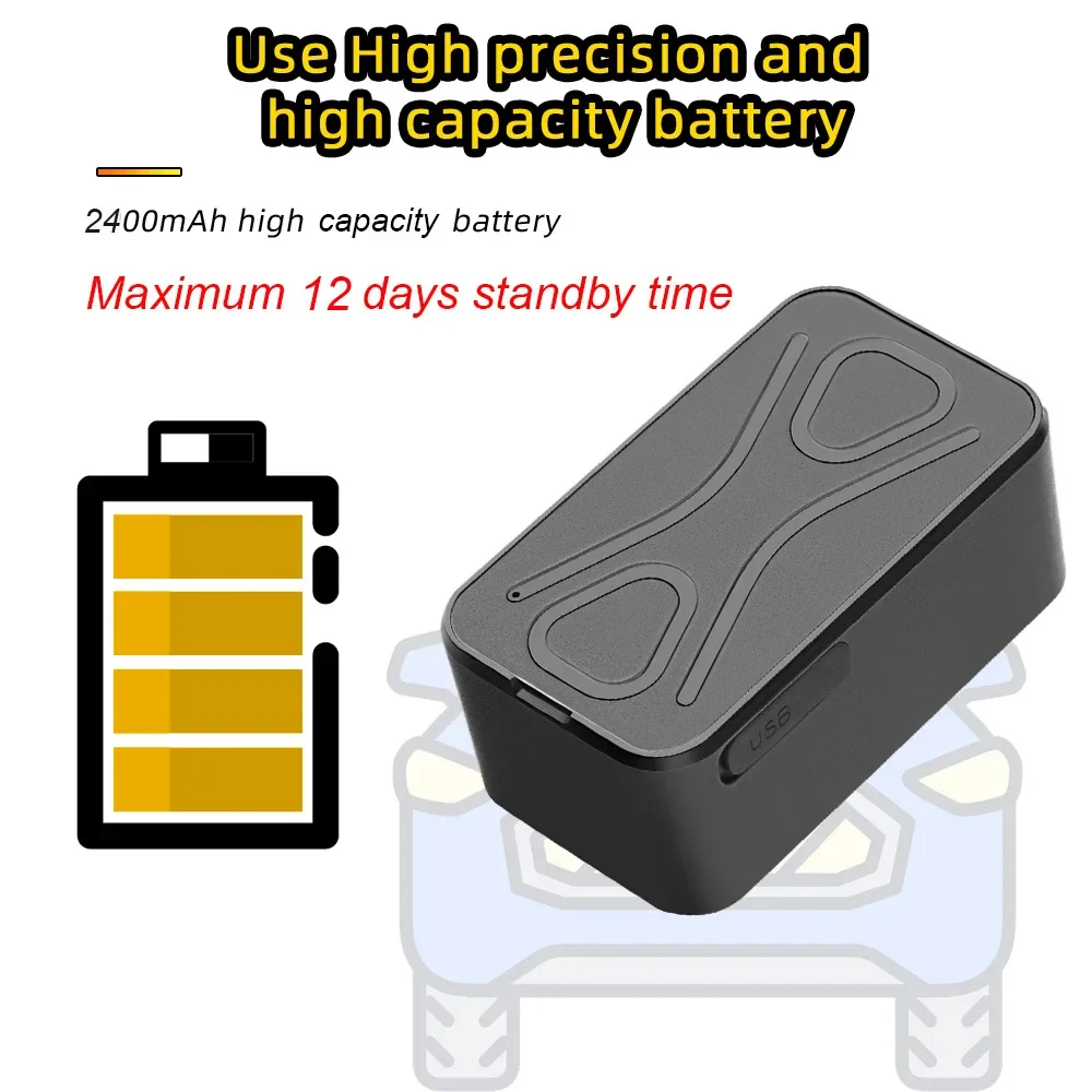 4G waterproof strong magnetic GPS tracking locator Beidou WIFI base station car parcel container GPS anti-loss device