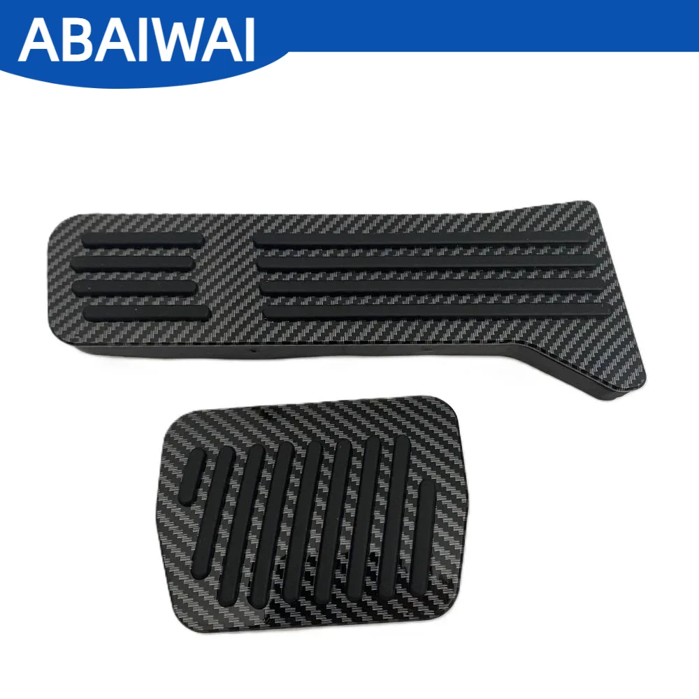 for Mazda 6 Mazda6 Atenza GJ 2014 2015 2016-2019 Interior Molding Carbon Fiber 3D No-Drill Accelerator Brake Pedal Auto Pedals C