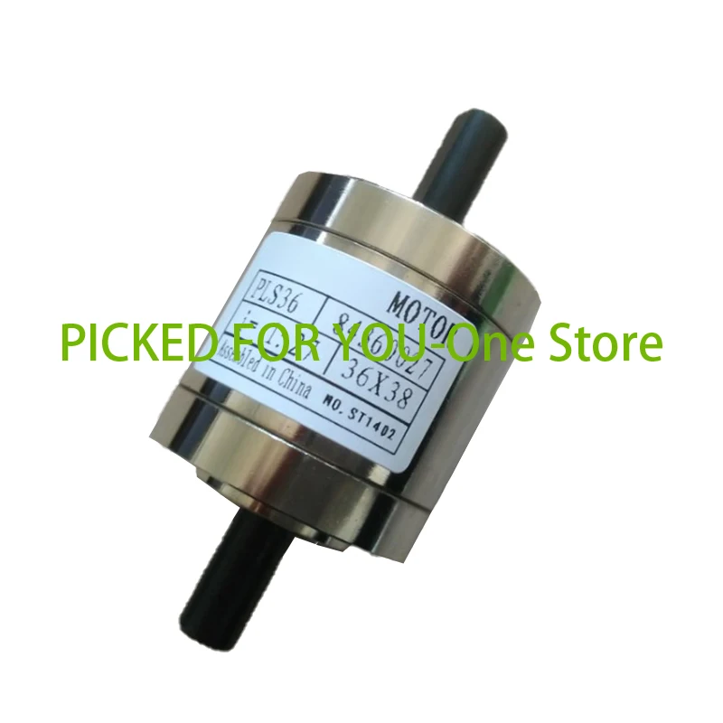 

Dual Shaft Reducer 516:1 Double Shaft Planetary Gear Acceleration Gear Box Double Shaft PLS36