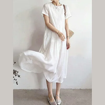 White Short-sleeved