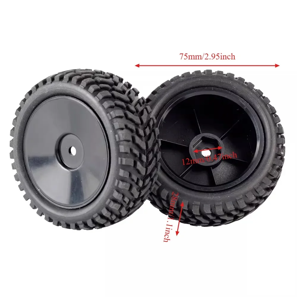 

2.9-дюймовые (75 мм) внедорожные шины для багги с 12-мм шестигранными ступицами для радиоуправляемых моделей Wltoys 144001, 1/12, 1/14, 1/10, Scx10, Trxs, Trx-4, Tamiya