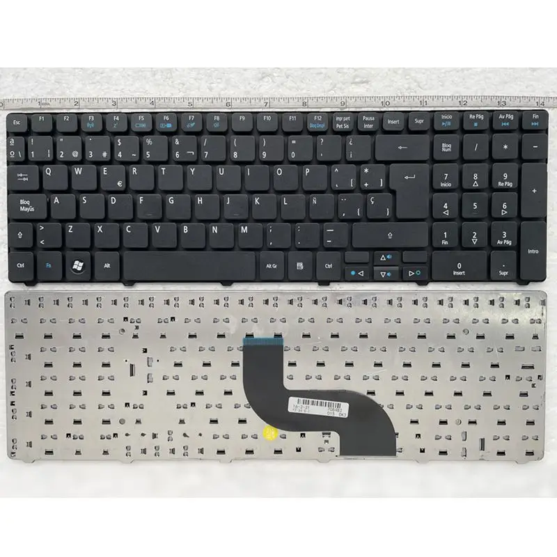 Spanish Keyboard For Acer Aspire 5733 5733Z 5250 5340 5349 5360 5750 5750G 5750ZG 5800 5810 5741Z 5742 Black SP Teclado Keyboard