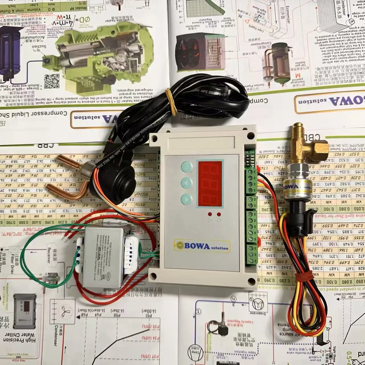 منظم كهربائي 0.1 م 3 / ساعة يغلق كقطرات الضغط أسفل نقطة المحددة ثم يعود إلى الفيضانات وتقليل منطقة نقل الحرارة
