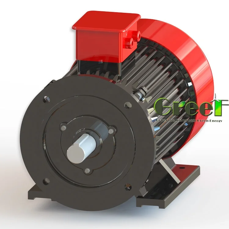 10KW 600RPM 3 phase ac low rpm Permanent Magnet Synchronous Generator/ low rpm Alternator